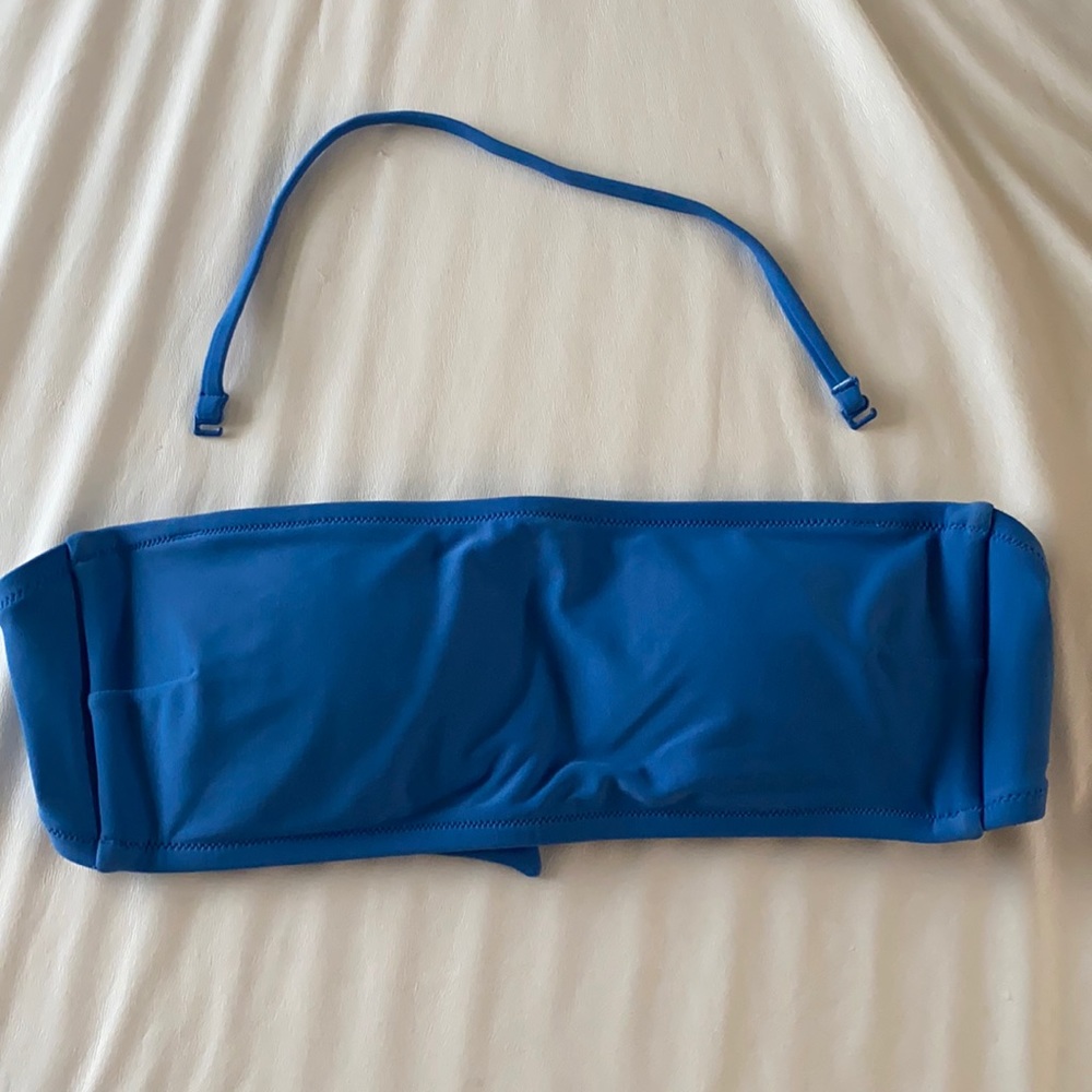Bandeau bathing suit top